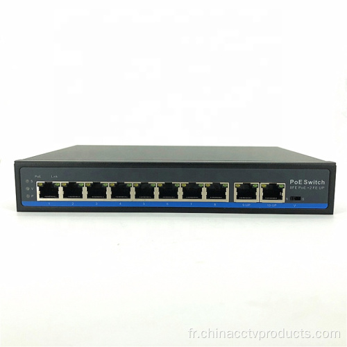 10/100 Mbps Power sur Ethernet 250m 100W